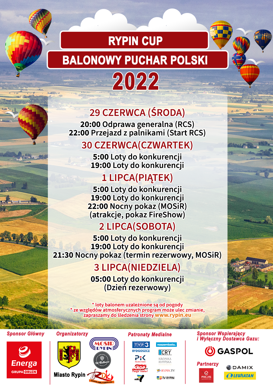 Plakat Rypin Cup 2022